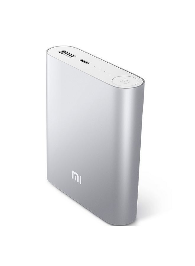 Xiaomi 10400 mAh Portable Power Bank Silver - Image 1