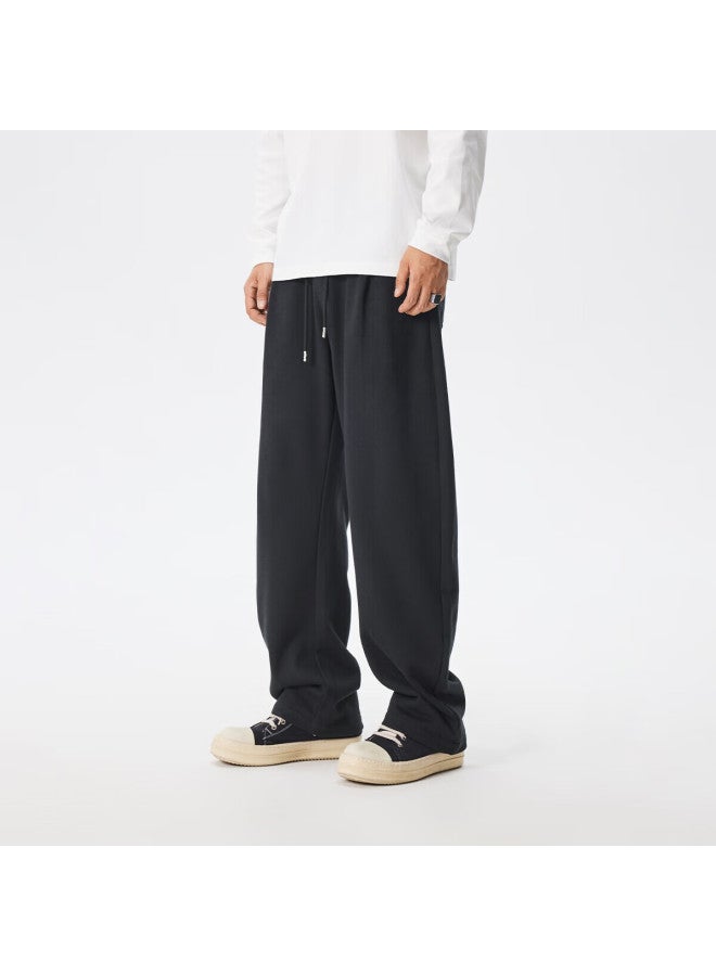 Chinism Ch Men's Summer American Curved Knife Straight Wide Leg Pants Loose Drape Sports Pants Ccka38n1025 - Image 1