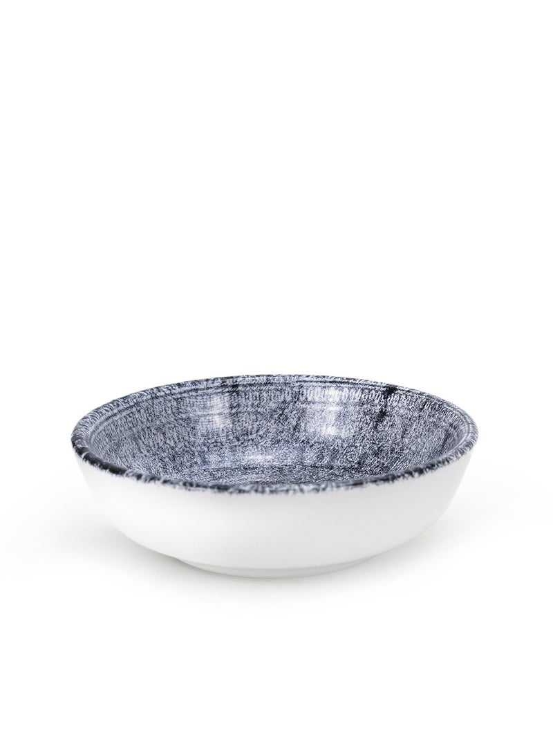 Edessa Ceramic Ginko 10.5Cm Round Snack Bowl, Multicolor (Set of 6) - Image 3