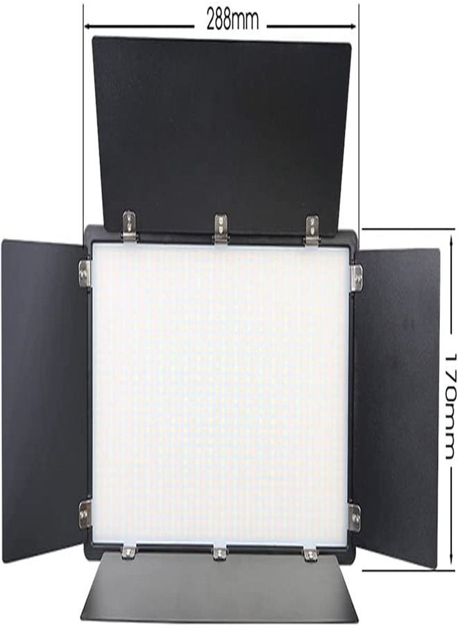 PADOM Padom 800 LED light video light kit , rechargeable and plug-powered camera video light, 3200K-5600K camera video light， rechargeable and plug-powered video conference live light  - Image 2