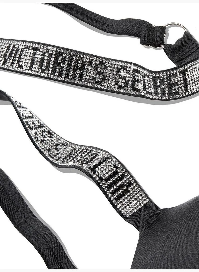 Victoria's Secret Shine Strap Malibu Fabulous Push-Up Swim Top