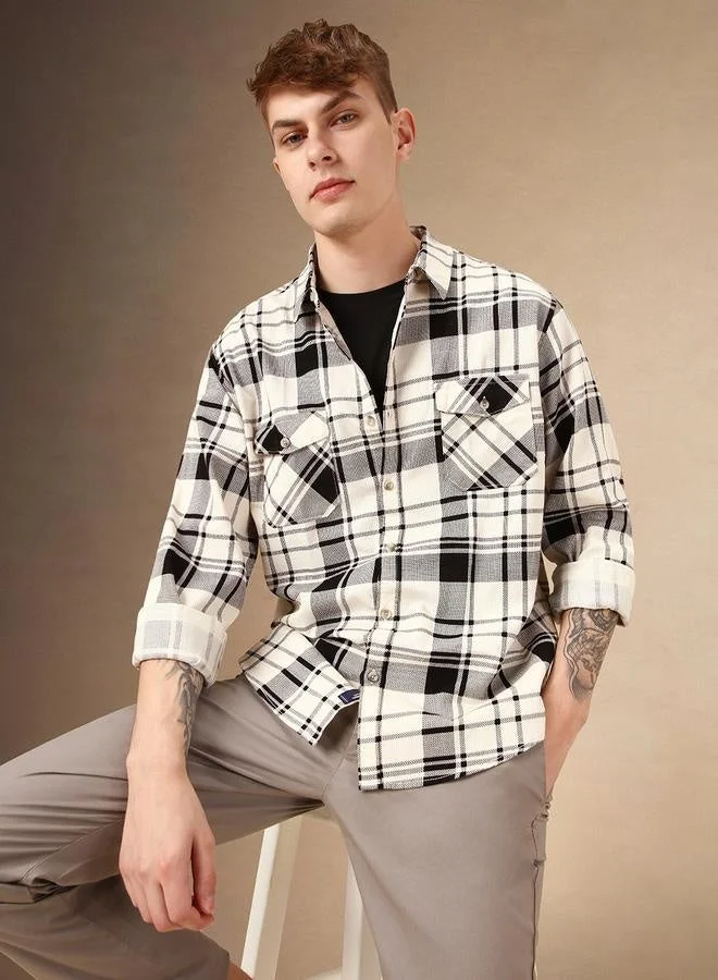 Dennis Lingo Relaxed Fit Multi Colour Cotton Shirt – Soft and Stylish