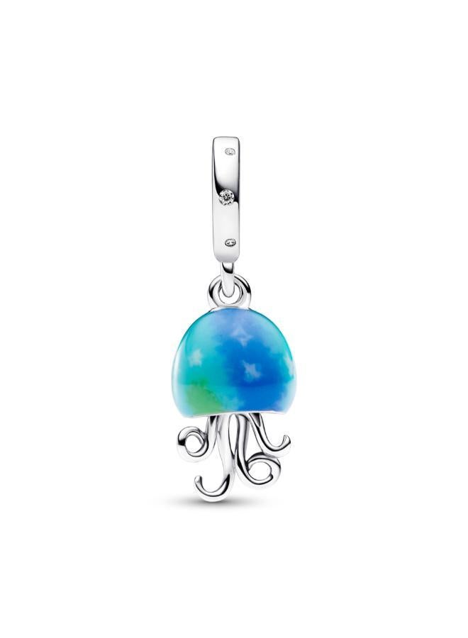 PANDORA Colour-changing Jellyfish Dangle Charm - Image 2