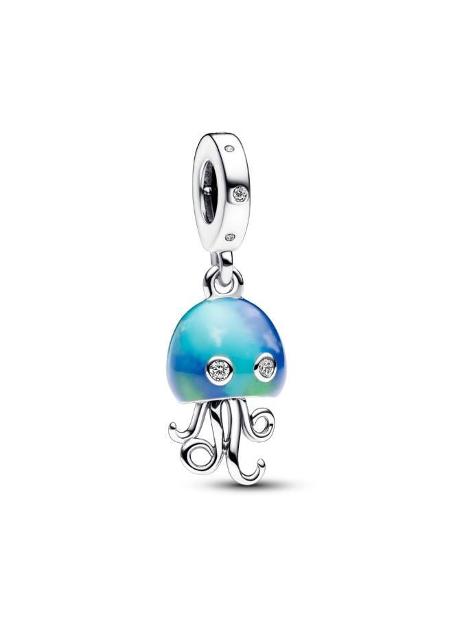 PANDORA Colour-changing Jellyfish Dangle Charm - Image 1