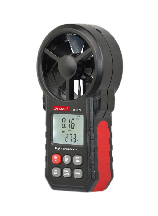 Wintact WT87A Portable Anemometer Thermometer Wind Speed Gauge Meter  - Image 2
