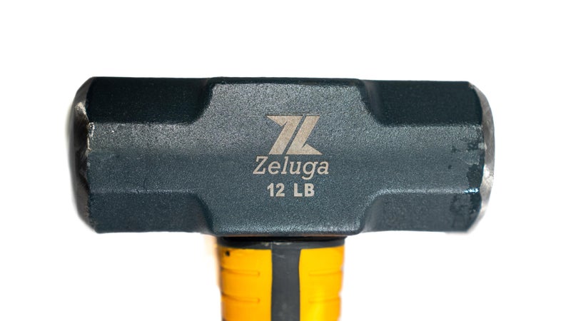 Zeluga 25-351 36in. 12 Lbs Pro Sledge and Club Hammer with 5G Fiberglass Handle, Drilling/Crack Hammer with Forged Steel Construction, Shock-resistant - Image 2