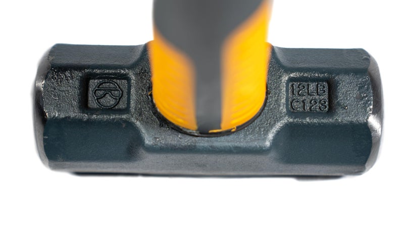 Zeluga 25-351 36in. 12 Lbs Pro Sledge and Club Hammer with 5G Fiberglass Handle, Drilling/Crack Hammer with Forged Steel Construction, Shock-resistant - Image 3