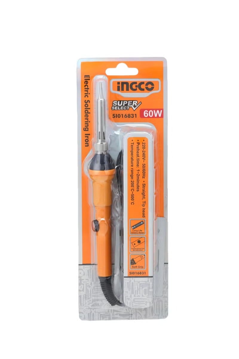 INGCO Ingco SI016831 Electric Soldering Iron - 60W, Adjustable Temperature - Image 3