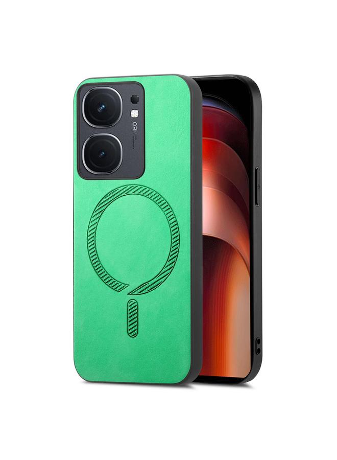 The Bros Case For vivo iQOO Neo9 / Neo9 Pro 5G Retro Magsafe Magnetic PU Back Cover Phone Case