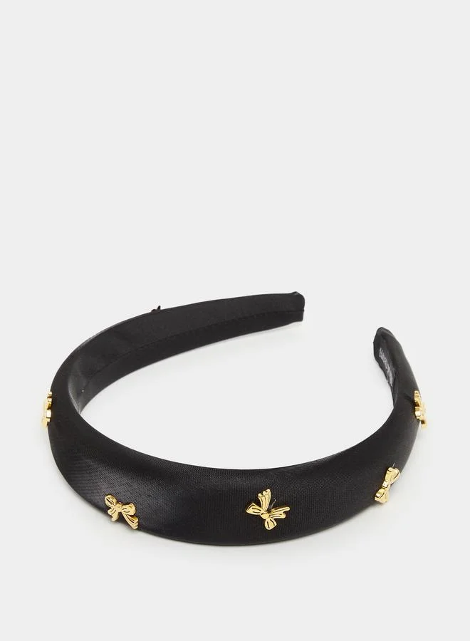 Styli Styli Embellished Ribbon Headband