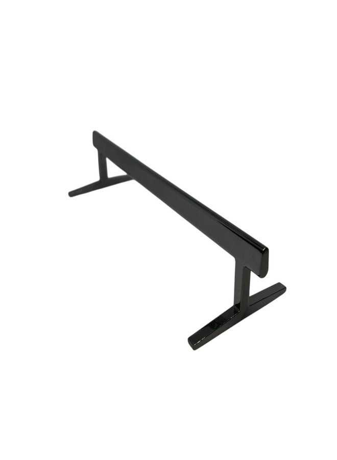 LEEFAI Pro Fingerboard Rail, Metal mini Finger Skateboard Rail for Your ramps and Park, 8.1 x 2.7 x 1.5 inches -the Best Obstacles for fingerboarding,Color (Black) - Image 3