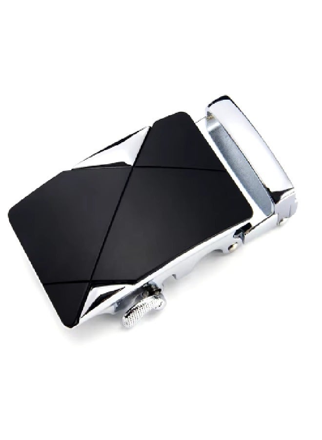 Exquisite men's belt buckle imported, made of high quality durable Metz, snaps on and off with all kinds of irregularities, jacket belt or bad buckle replacement.