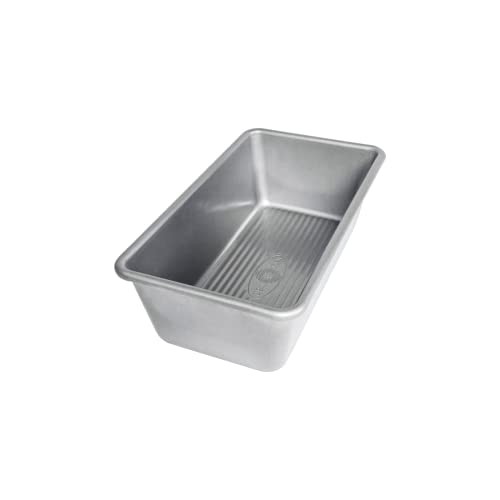 USA Pan صينية خبز غير لاصقة بدون لحامات من USA Pan، 8 × 4.5 × 2.75 - Image 1