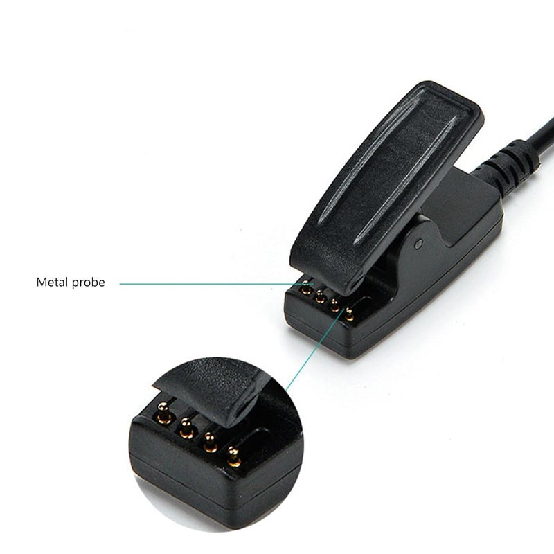 Upgrades Charging Cord Easy to Carry Cord Quick & Safe Cable 100cm / 39.37inch Long for S20 Smartwatch Cable for Smartwatch - Image 3