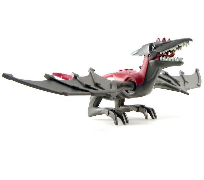Sluban Large dinosaur toy, red and gray color, building toy, dinosaur toys, animal toys, construction toys, building block set, building block toy, kids blocks, assembly, boys, blocks, girls toys, building game toy, construction toy, boys block sets, large kids blocks, building blocks, character blocks, skill development blocks, kids intelligence blocks. Home toys for children, toys for boys and girls, kids toy, kids toys, children’s toy, group games, educational kids toys, toys, boys toys, toys for 1-year-old children, toys for 6-year-old children, toys. - Image 2