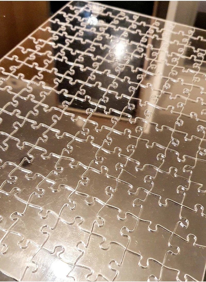 Generic - Transparent Puzzle Game Impossible Puzzle! Transparent Puzzle, Jigsaw Puzzle, Transparent Puzzle. Transparent Acrylic Puzzle. Crazy Puzzle - Image 1