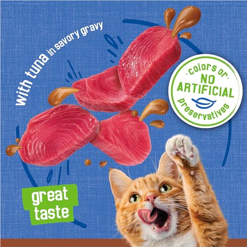 Friskies Purina Friskies Wet Cat Food Pate, Extra Gravy With Tuna - (Pack of 24) 5.5 oz. Cans - Image 4