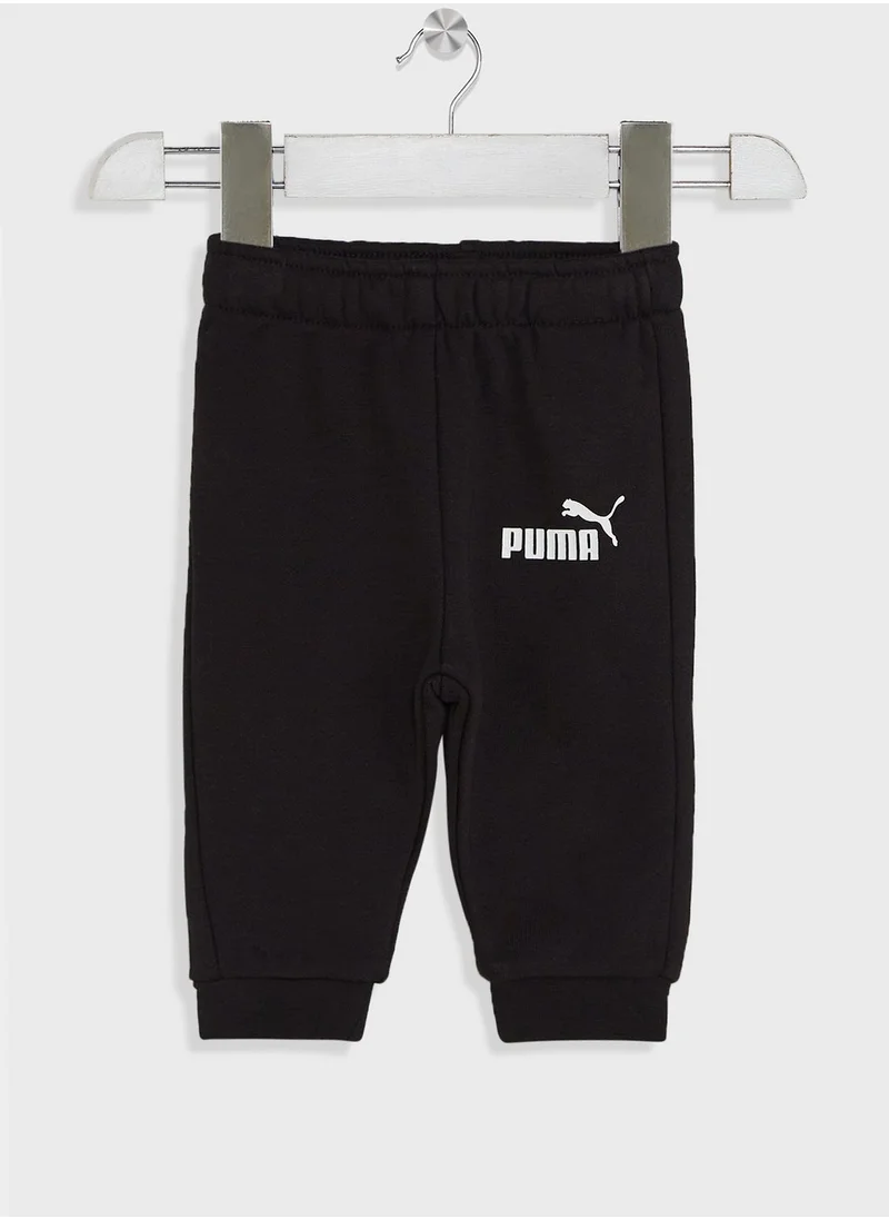PUMA Infants Essential Minicats Crew Joggers Fl