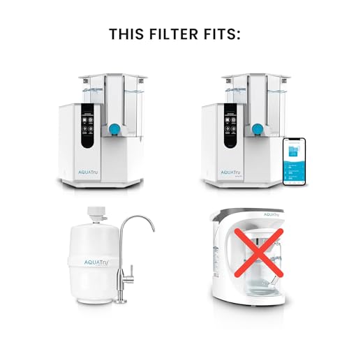 AQUA TRU AquaTru VOC Carbon Filter with pH Mineral Boost Stage 4 Compatible with AquaTru Classic Classic Smart Under Sink Purifier Models Green - Image 3