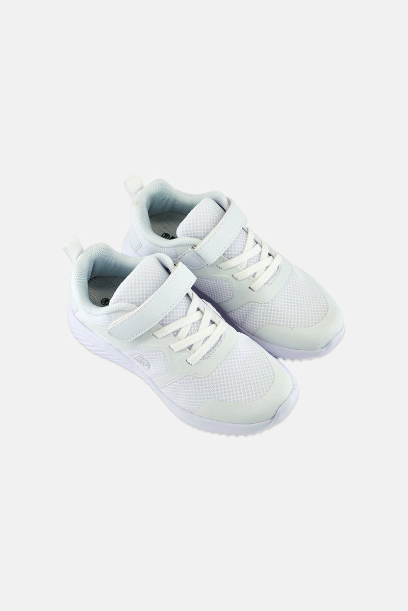 RBX Kids Girl Velcro Closure Shoes, White - Image 4
