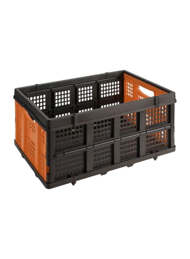 BLACK+DECKER Foldable Basket Black/Orange - Image 1