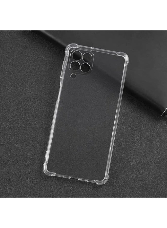 Samsung M33 5G Premium Clear TPU Case - Slim Protective Cover with Reinforced Shock-Resistant Corners Clear - Image 2