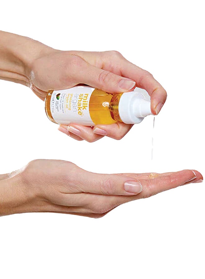 Milk Shake Argan Oil Hair Treatment – Nourishing & Repairing Oil for Soft, Shiny, Voluminous Hair – Anti-Frizz, Anti-Age & Protective Argan Hair Serum with Conditioning Silicones, 50ml - Image 5