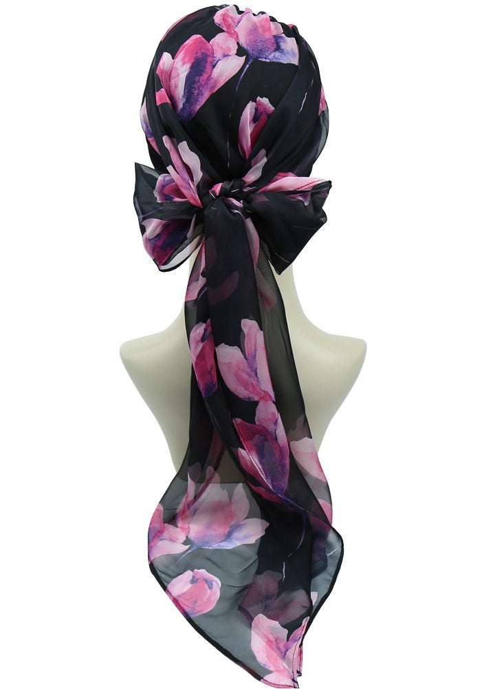 FocusCare Breast Cancer Turbans for Women Headwrap Scarves Chemotherapy Hats Chemo Headwear - Image 3