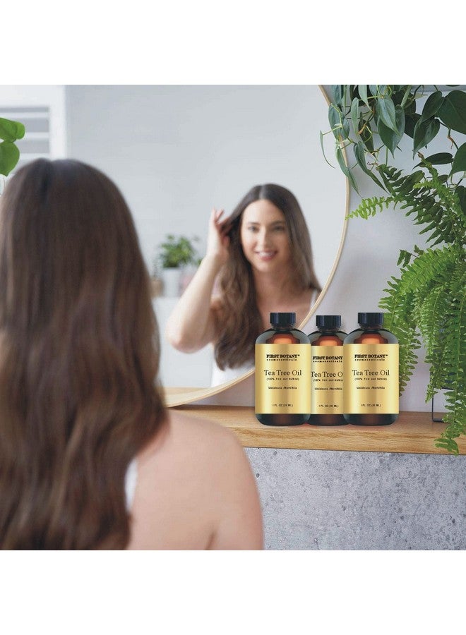 First Botany First Botany, 100% Pure Australian Tea Tree Essential Oil with high conc. of Terpinen - A Known Solution to Help in Fighting Acne, Toenail Issues, Dandruff. (1 fl oz) - Image 4