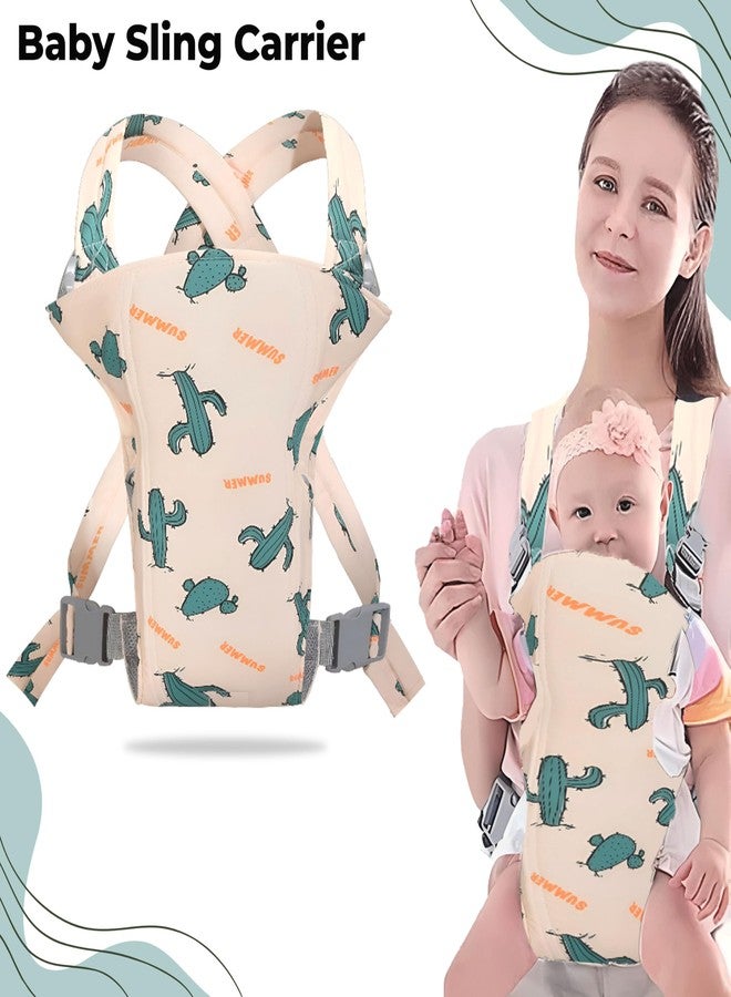 Bembika Baby Carrier Newborn to Toddler with Multiple Positions Infant Carrier Soft Baby Holder Kangaroo Bag Sling Carrier All Seasons - Cactus - Image 2