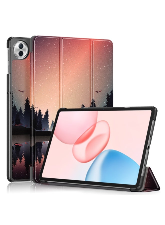 Tablet Case For Honor Pad 10 12.1 Inch 2025 Multi-Viewing Angles All New PU Leather Smart Cover with Auto Sleep Wake Feature Slim Flip Shell Case for Honor Pad 10 12.1" Accessories (Dusk) - Image 1