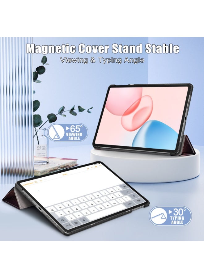 Tablet Case For Honor Pad 10 12.1 Inch 2025 Multi-Viewing Angles All New PU Leather Smart Cover with Auto Sleep Wake Feature Slim Flip Shell Case for Honor Pad 10 12.1" Accessories (Dusk) - Image 2