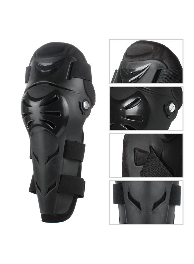 GES 4Pcs Motorcycle Knee Elbow Protector Motocross Racing Knee Shin Guard Pads Protective Gear for Adults - Image 2