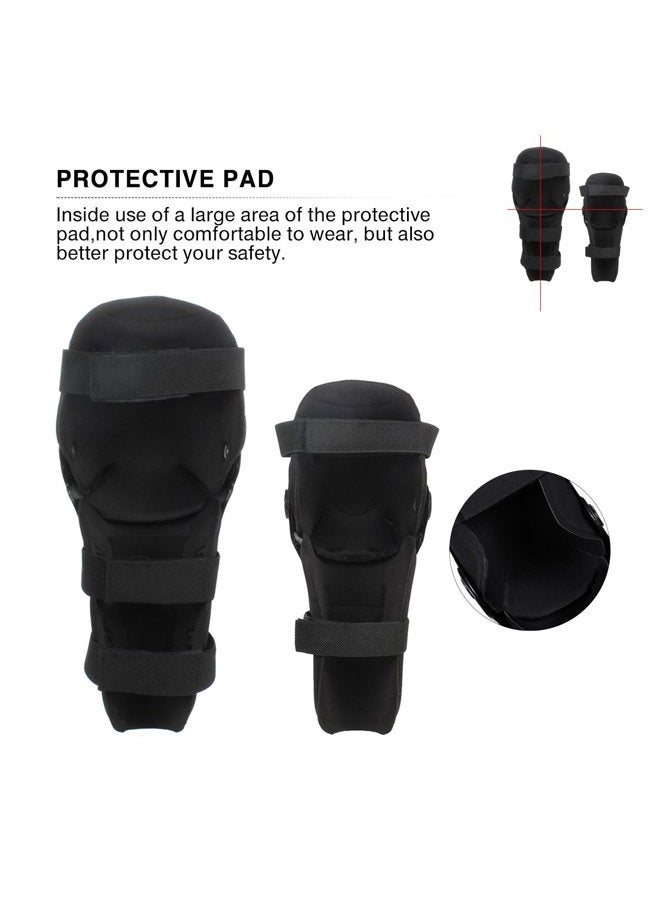 GES 4Pcs Motorcycle Knee Elbow Protector Motocross Racing Knee Shin Guard Pads Protective Gear for Adults - Image 4