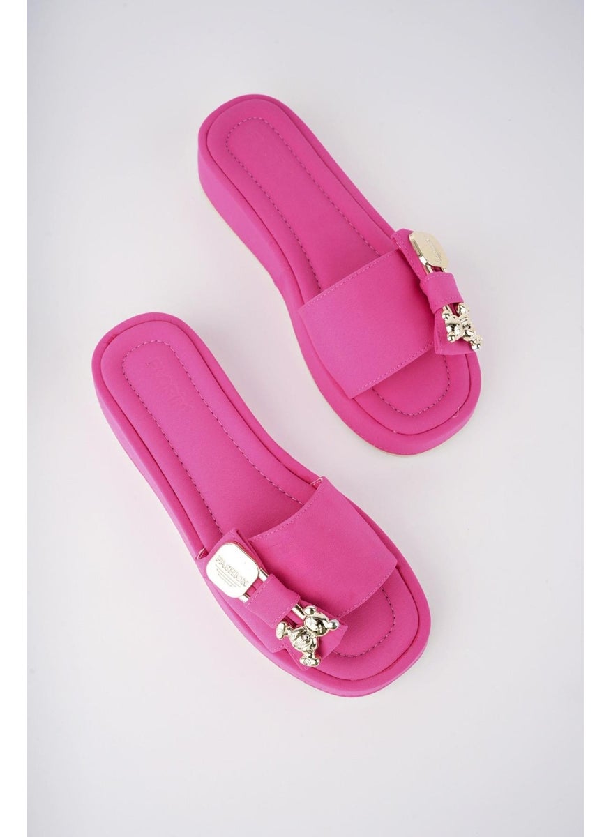 muggo Misha Guaranteed Daily Women's Slippers with Bow Accessory Detail  - Image 5