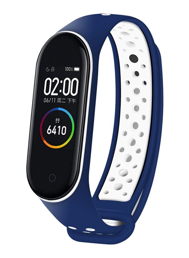 NIBEMINENT Sport Silicone Bracelet Strap Band For Xiaomi Mi 3 / 4 Breathable Replacement M3 M4 Multicolour - Image 1