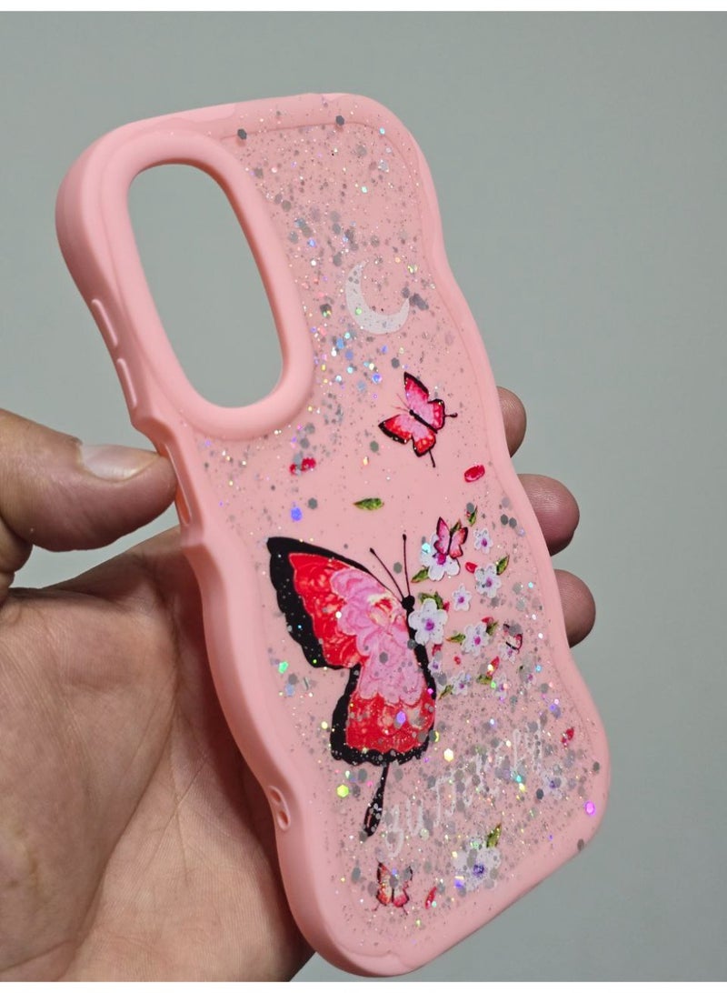 Butterfly Print Back Cover Compatible With Phone Samsung Galaxy A16 - Image 1
