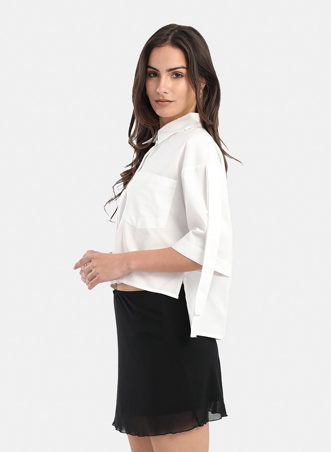 Carina Classic Cotton Shirt - Image 2