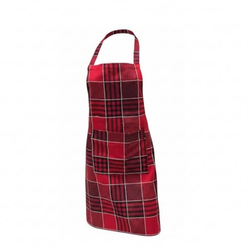 PIXEL HOME DECOR© New Cotton Kitchen Apron which has Ties With Centre Pocket with Strong and durable Cotton (Pack of 1) (MC3_R) - Image 1