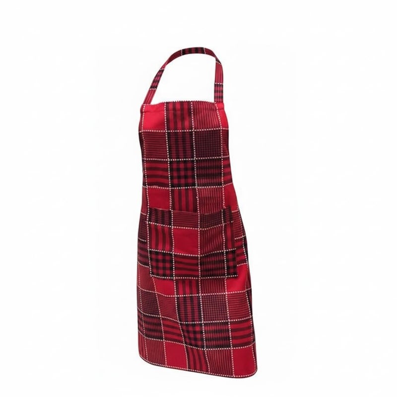 PIXEL HOME DECOR© New Cotton Kitchen Apron which has Ties With Centre Pocket with Strong and durable Cotton (Pack of 1) (MC3_R) - Image 5