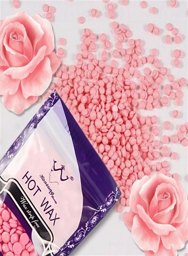 CUVLY Brazilian Wax Kit | 100g Stripless Hard Wax Beans for Painless Hair Removal | Paraffin Wax for Face, Bikini, Legs & Body | Professional At-Home Waxing Kit for Women Men - Image 4
