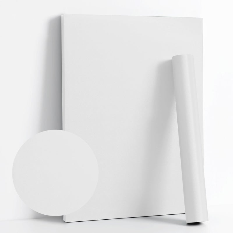 Dimoon 236x177 White Thicken Peel and Stick Wallpaper Contact Paper Modern Self Adhesive Wall Paper Removable Renter Friendly Textured Solid Color Vinyl Roll 236x177White Thicken