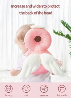bbet Baby Head Protector Baby Backpack Pillow For Baby Head Safety Baby Head Protection Pillow Pad Toddler Headrest Pillow Baby Neck Wings Nursing Drop Resistance Cushion Baby Toy Pillow Baby Fall Protection  - Image 2