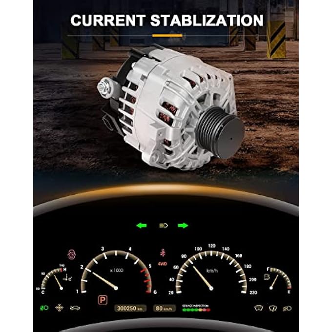 ROADFAR New Alternator Replacement for 2007-2013 for Nissan Altima 2010-2014 for Nissan Rogue 2007-2012 for Nissan Sentra 11258 - Image 3