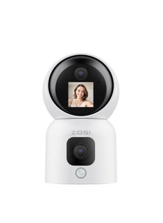 ZOSI Dual-Lens 2K WiFi Security Camera Indoor, 355° Views Pan/Tilt Home CCTV Camera with 2 Way Audio, One-Touch Calling, Smart Person Detection, 2.4G/5G Dual-Band WiFi, C528 - pzsku/ZB8A8083925DDA8D67B17Z/45/_/1725911682/984ba8cd-81f9-4130-b1ee-496611931547