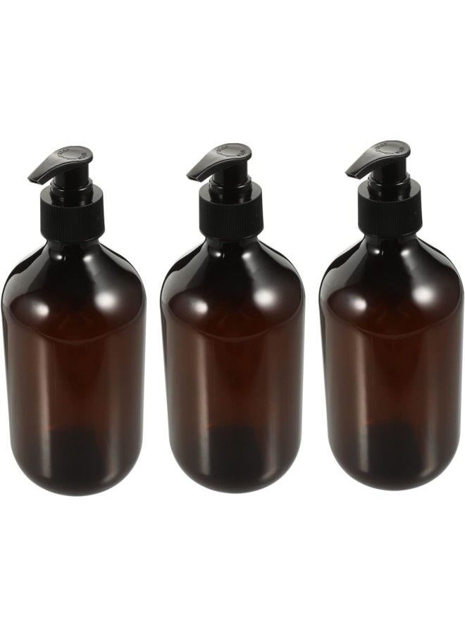WYBOT - 3pcs Dispensing Lotion Bottle Lotion Dispenser Plastic Locking Pump Dispensers Soap Storage Bottle Pump Dispenser Bottle Body Wash Dispenser The Pet Press Bottle Filling Travel - Image 1