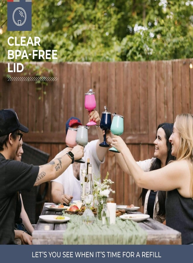 ORCA Vino Wine Insulated Stainless Steel 15 oz Cup | White or Red Wine Glass with Lid for Bridesmaids, Tumbler Style Mug, Bachelorette Party Favor Keeps Drinks Ice Cold or Hot - Life of the Party - Image 4