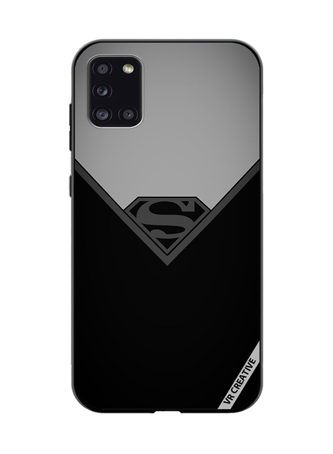 VR CREATIVE Protective Case Cover For Samsung Galaxy A31 Simple Superman Design Multicolour - Image 1