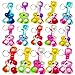 Goodangie00 100 Packs Guitar Bulk Music Mini Pop Fidget Toys Autism Special Needs Squeeze Sensory Party Favors Gift for Kids Adults Classroom Student Bubble Prizes - Image 2