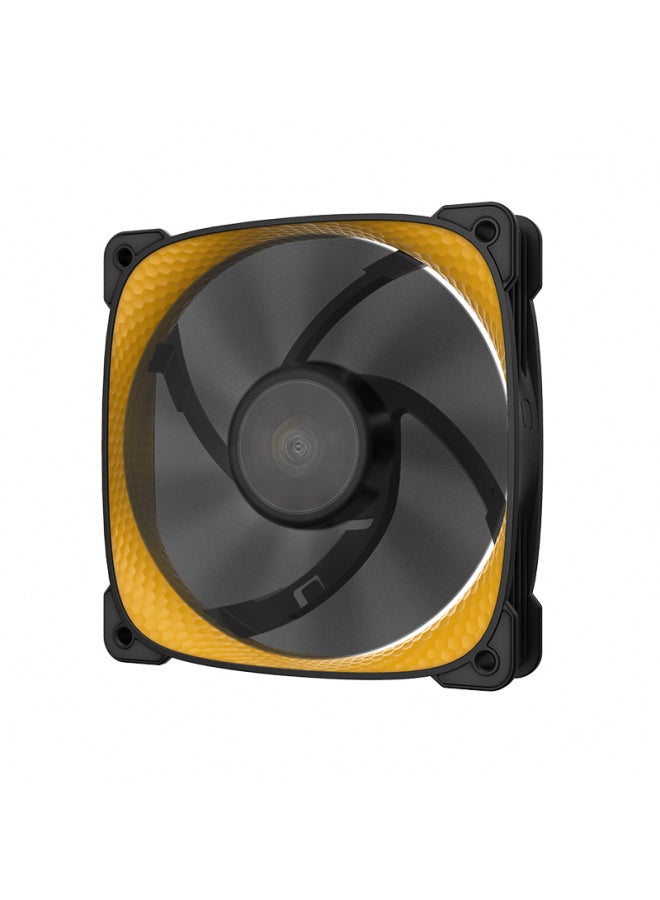 Geometricfuture Case Fan, Longshen 2505y, 12cm Pwm/non-light/argb Non-forward Fan, Pack Of Three - Image 4